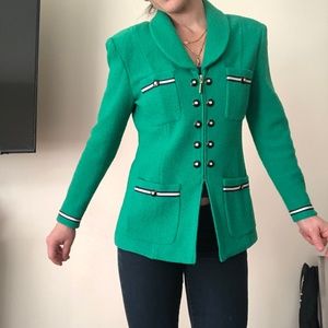 St. John Green Blazer